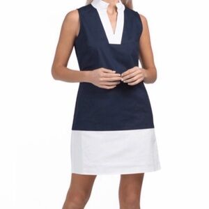 Sail to Sable Navy and White Dress